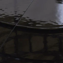 Tavolo da pranzo quadrato Dolmen di Margherita Rui*Dante Negro Outlet