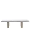 Tavolo da pranzo rettangolare per esterni Span di John Pawson*Salvatori New