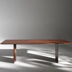 Tavolo da pranzo rettangolare marrone Praia 250*Albedo Outlet