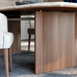 Tavolo da pranzo rettangolare Avalon in marmo*Living Couture Outlet