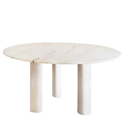 Tavolo da pranzo Rosa Portogallo Marble Lovemelovemenot di Michael Anastassiades*Salvatori Discount