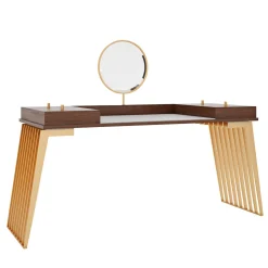 Tavolo da toilette Hamptons in metallo di Giannella Ventura*Inedito / Asnaghi Clearance