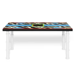 Tavolo Madras di Nathalie Du Pasquier - Milano*Memphis New