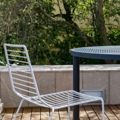 Tavolo neo circolare blu*TRUE