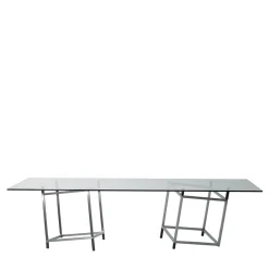 Tavolo rettangolare Détabilisation di François e Frédéric Morellet*Tecno Spa