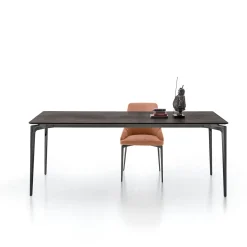 Tavolo rettangolare Liuto Rovere di Giuseppe Bavuso*Alivar