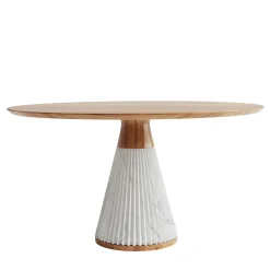 Tavolo rotondo Marilyn di Libero Rutilo*Morelato Sale