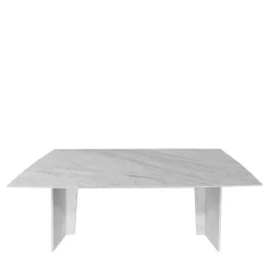 Tavolo Steven Oblong in marmo bianco*Stefano Giaquinto Clearance