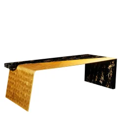 Tavolo Tabula Rasa N°1 Gold di MM Design*Officina Della Scala Online