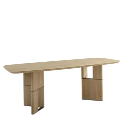 Tavolo Tetris con piano in rovere naturale Pure Wood*Morica Design Best