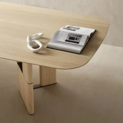 Tavolo Tetris con piano in rovere naturale Pure Wood*Morica Design Best