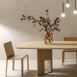 Tavolo Tetris con piano in rovere naturale Pure Wood*Morica Design Best