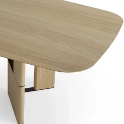 Tavolo Tetris con piano in rovere naturale Pure Wood*Morica Design Best