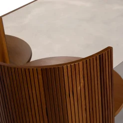 Testiera Verale in legno e acciaio con comodini integrati*Maria Vittoria Paggini Discount