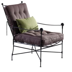 The Classic Brown Garden Armchair*B.B. for Reschio Clearance