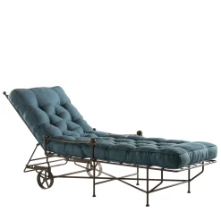 The Classic Garden Blue Chaise Longue*B.B. for Reschio Outlet