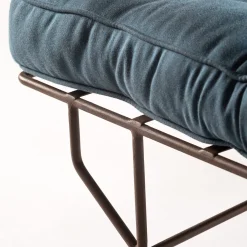 The Classic Garden Blue Chaise Longue*B.B. for Reschio Outlet