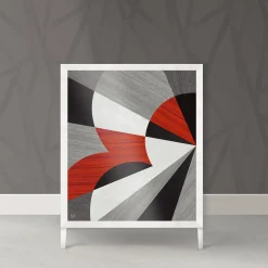 Torino e il Futurismo - Mobiletto basso Nubi di*Marzia Boaglio New