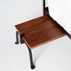 Trespolo Letto Matrimoniale con Baldacchino in Ferro Nero di Martinelli Venezia*Lispi Outlet