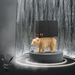 Valigetta con orso polare in edizione limitata di Marcantonio*Scapin Collezioni Hot