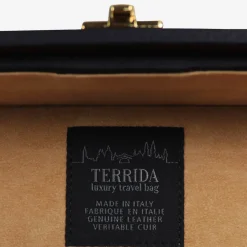 Valigia Regale trapuntata grande nera*Terrida Sale