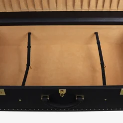 Valigia Regale trapuntata media nera*Terrida Outlet