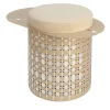 Versatile pouf dorato e argentato*Splot Design Hot