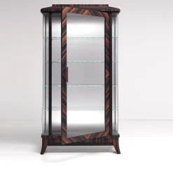 Vetrina a 1 porta in ebano*Annibale Colombo Clearance