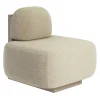 Yoshida Beige Bouclè Armchair*Secolo New
