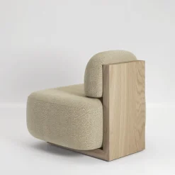 Yoshida Beige Bouclè Armchair*Secolo New